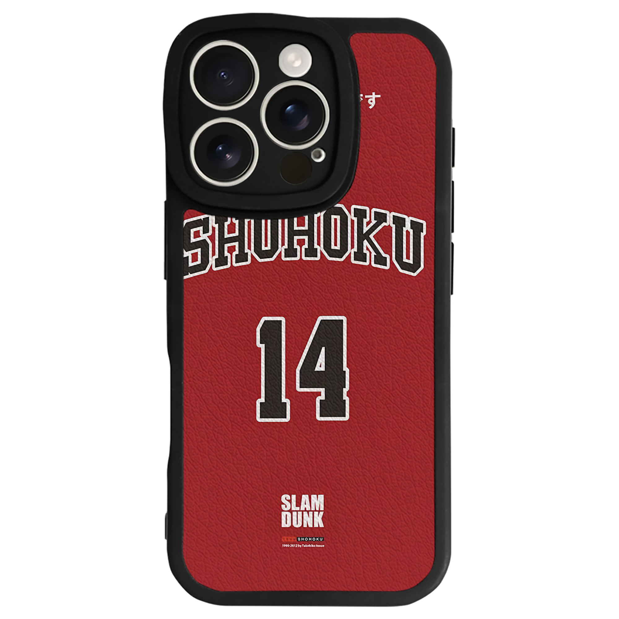 （画像用） SLAM DUNK／スラムダンク 【iPhone 16シリーズ対応】シリコンスマホケース（レザー調） 材質：シリコン